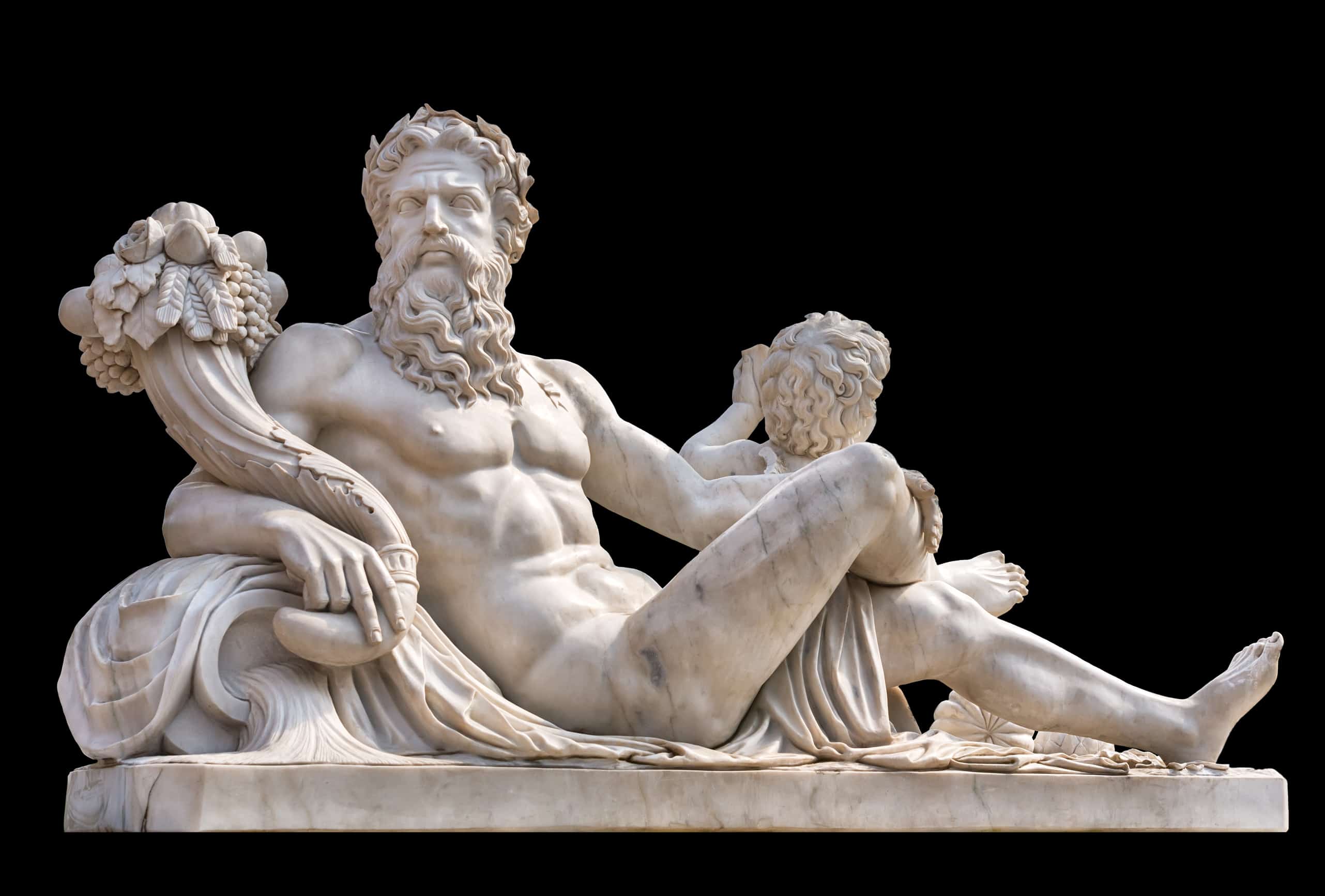 Зевс Рог изобилия скульптура