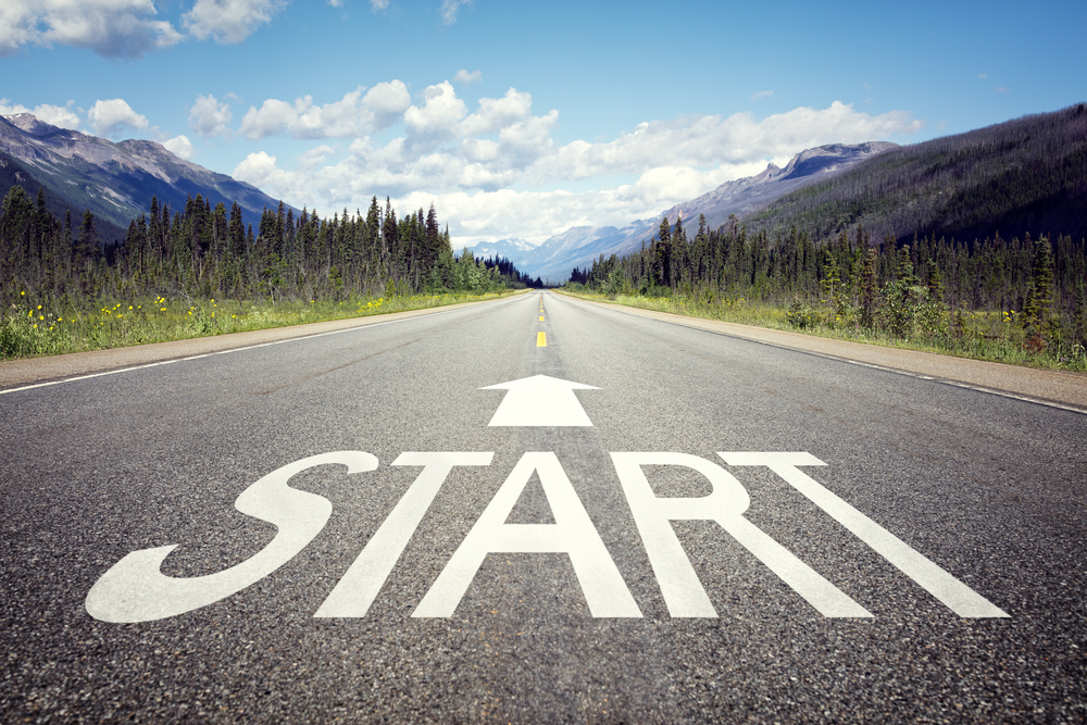 Start,Line,On,The,Highway,Concept,For,Business,Planning,,Strategy