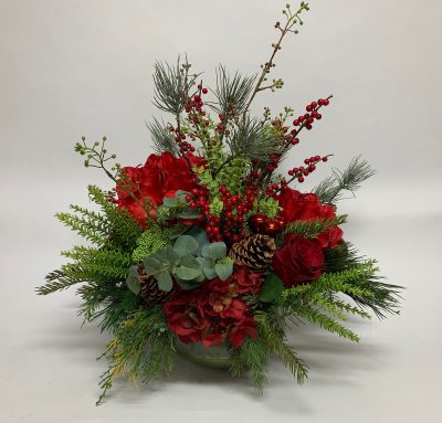 Red Holiday Floral